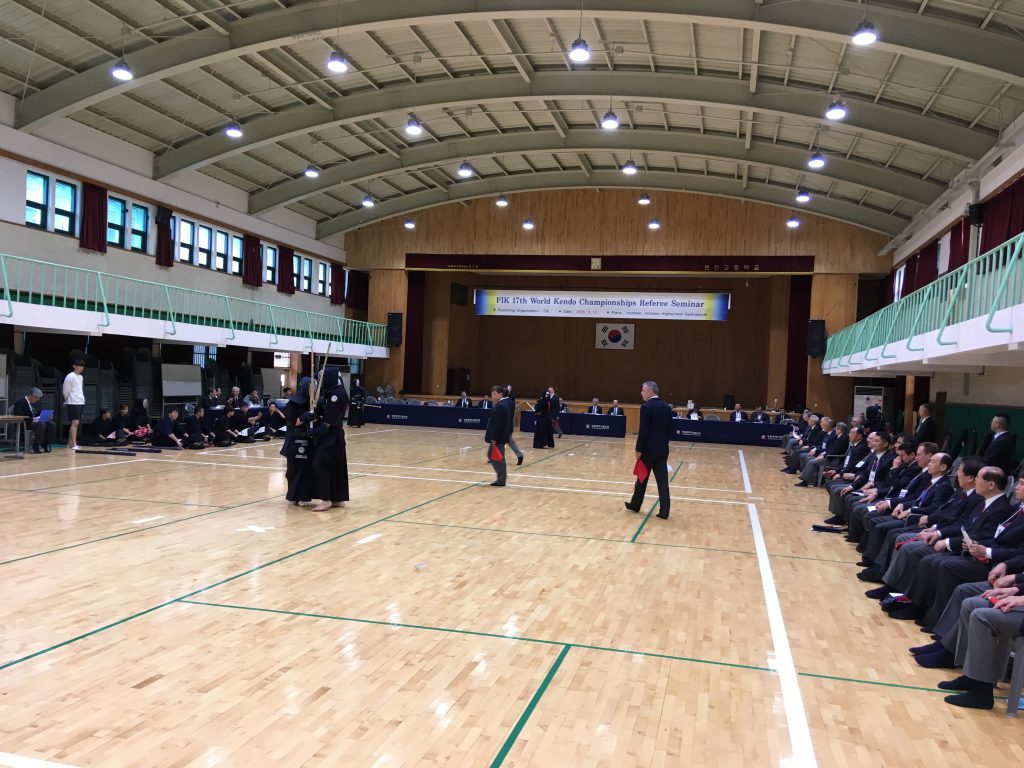 第17回世界剣道選手権大会審判講習会｜FIK